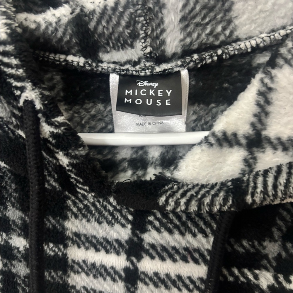 Disney Mickey Mouse Hoodie - Black and White - Picture 4 of 5